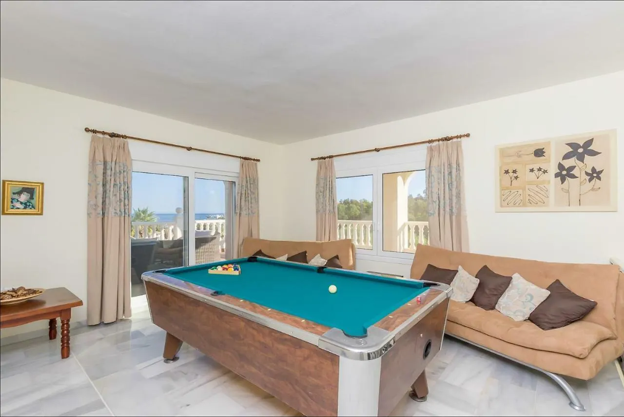 Villa Aurelia Sea Views Heatable Pool - Billiard Ping-Pong Fooball Table - Beach & All At 500 M La Cala De Mijas
