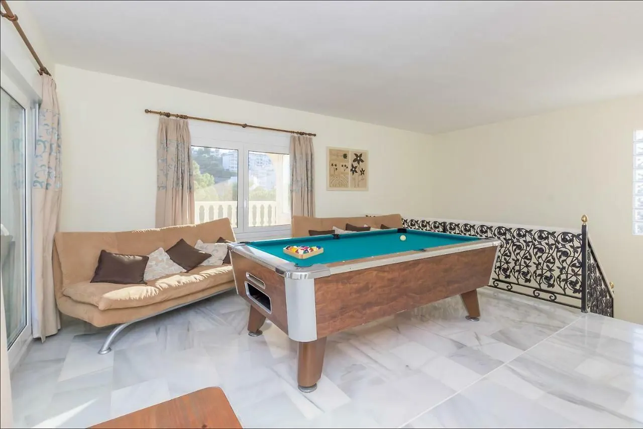 Villa Aurelia Sea Views Heatable Pool - Billiard Ping-Pong Fooball Table - Beach & All At 500 M La Cala De Mijas Spain